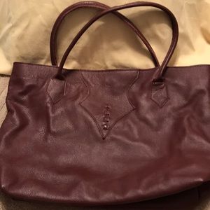 Jennifer Haley stitched tote